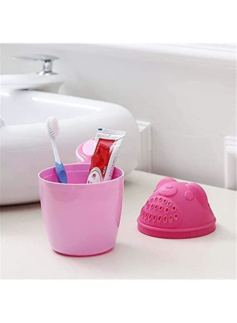 Cartoon Bear Baby Dipper Bath Rinse Cup, Shampoo Rinser, Shower Sprinkler Spoon for Baby Tub, Wash Cups with Handle - Image 5